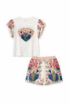 Дамски комплект Peacock Bloom SS26