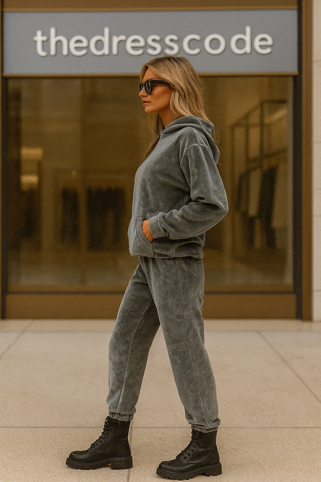 Дамски комплект Plush and Hoody FW 2026-Thedresscode