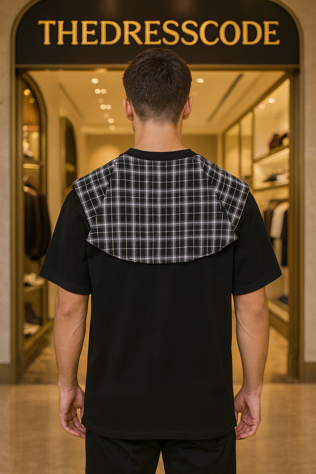 Мъжка тениска Urban Check Tee FW 2026