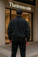 Мъжко яке Dark Ash Denim FW 2026-Thedresscode