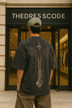 Мъжка тениска Spine Rebel FW 2026-Thedresscode