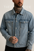 Мъжко дънково яке Silver Zippers SS26-Thedresscode