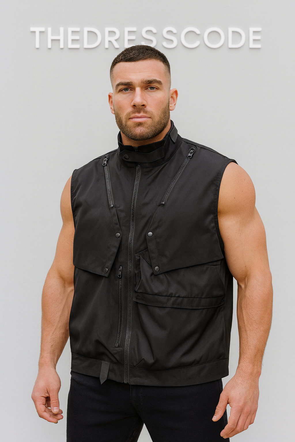 Мъжки елек Zip UP SS26-Thedresscode