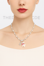 Коледно колие Christmas Charm FW 2026-Thedresscode