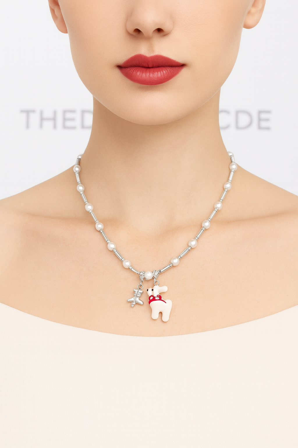 Коледно колие Christmas Charm FW 2026-Thedresscode