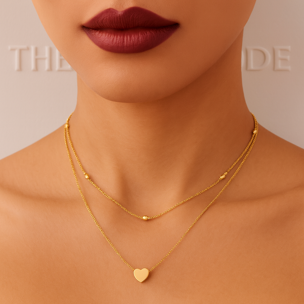 Дамско колие Delicate Heart SS26-Thedresscode