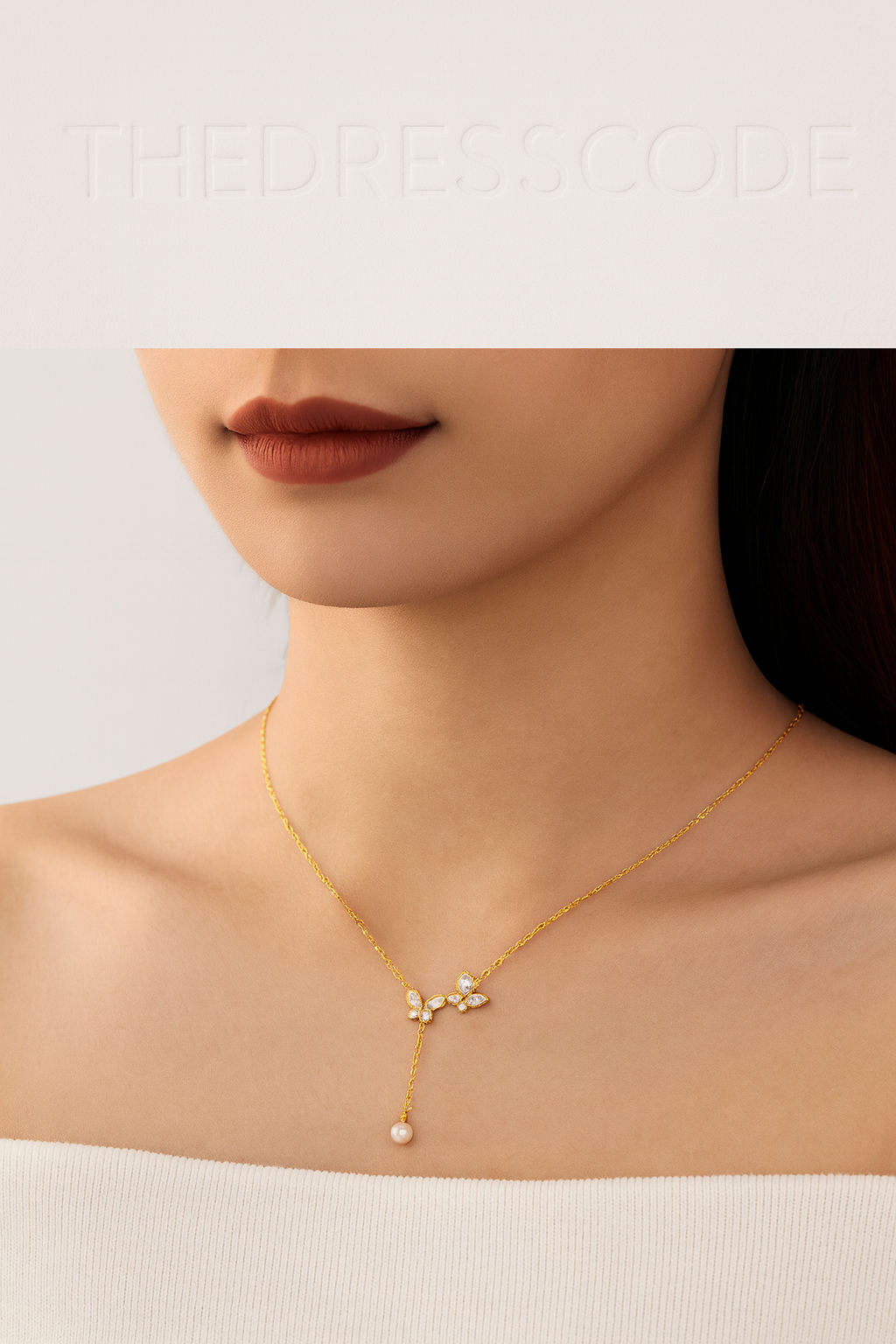 Дамско колие Butterfly Whisper SS26-Thedresscode