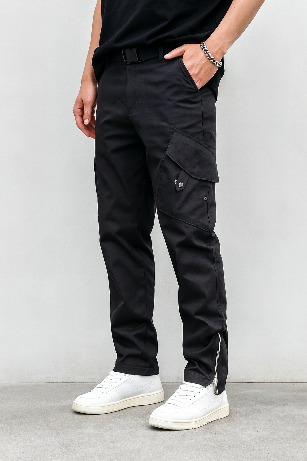 Мъжки панталон Leg Zip SS25-Thedresscode