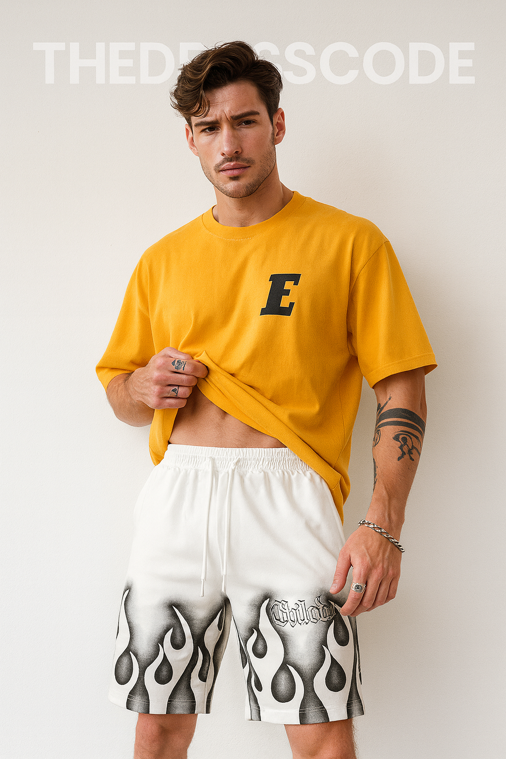 Мъжки къси панталони Flame Drift **SALE 25**-Thedresscode