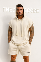 Мъжки комплект White Minimalist Duo **SALE 25**-Thedresscode