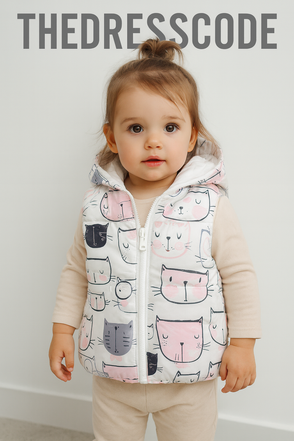 Children's winter vest with hood ** SALE **