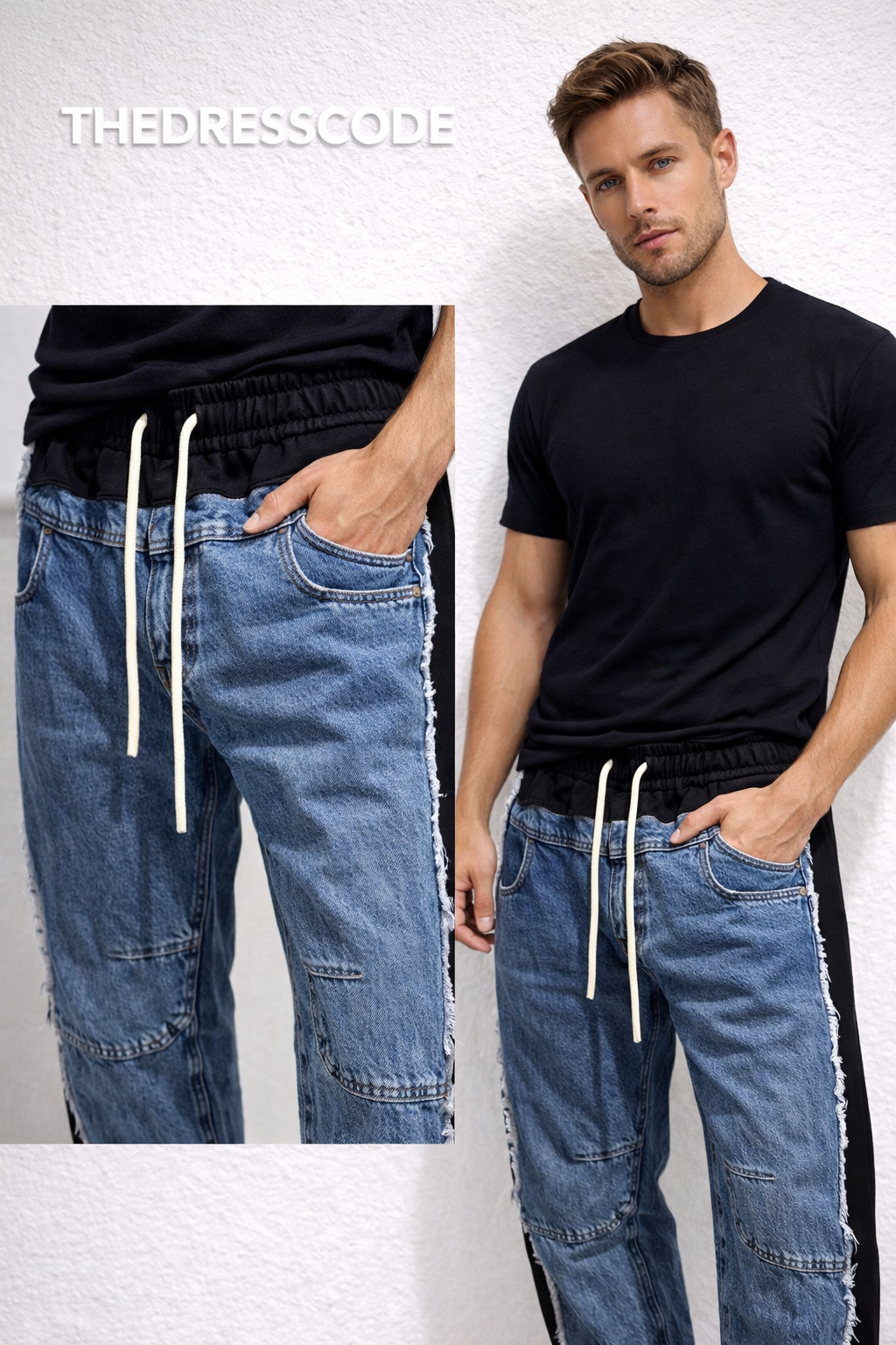 Мъжки панталон Denim Mood SS26-Thedresscode