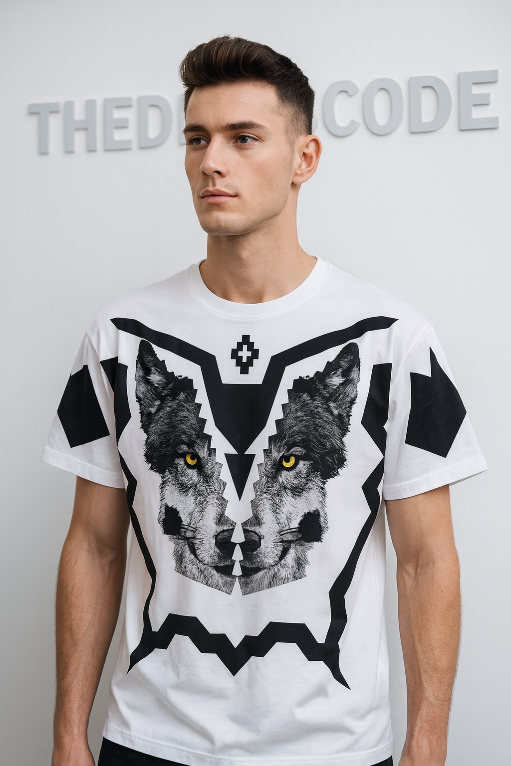 Мъжка тениска Wolf SS25-Мъжка тениска Wolf 24'-Thedresscode