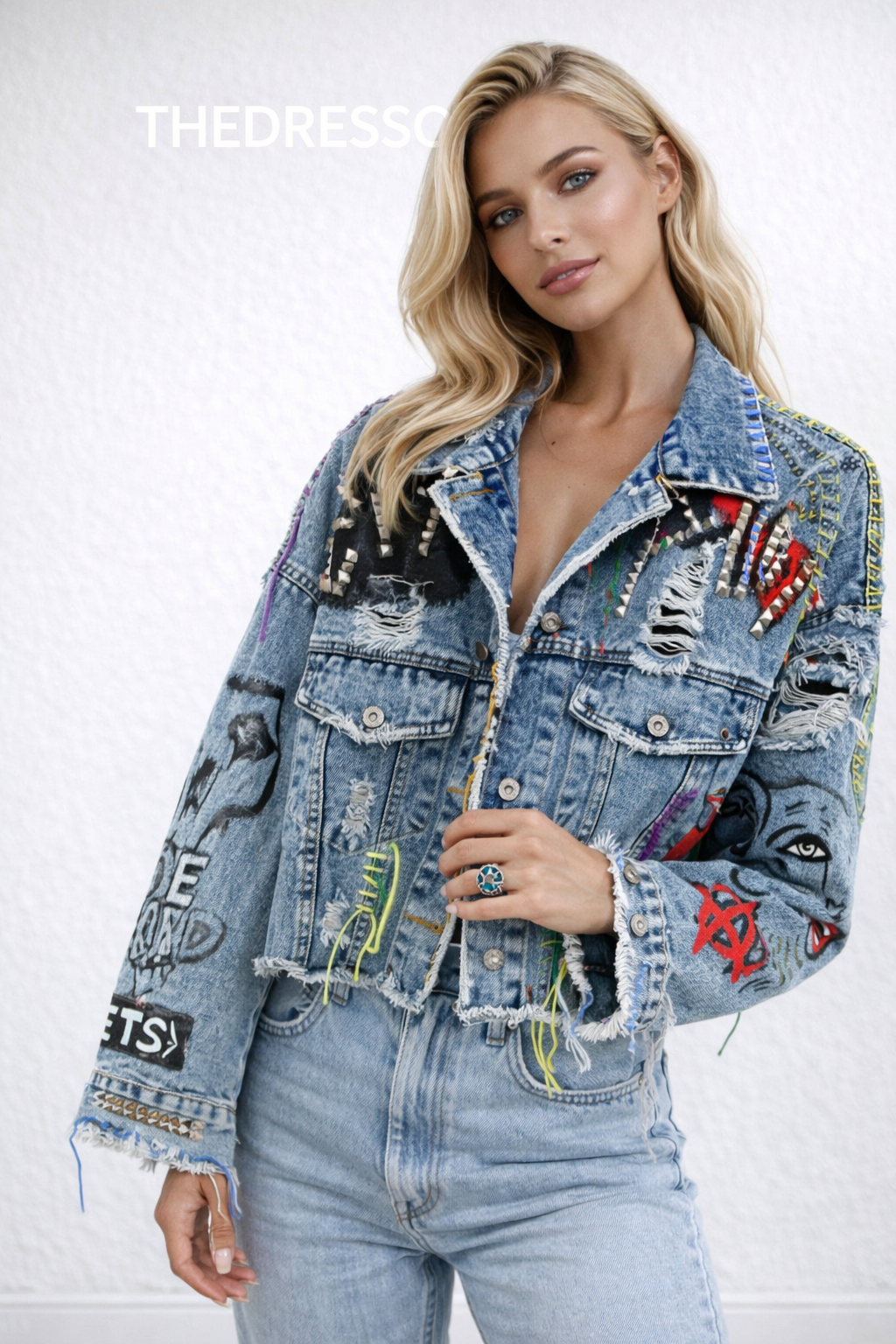 Дамско дънково яке Forget about FW 2026-Thedresscode