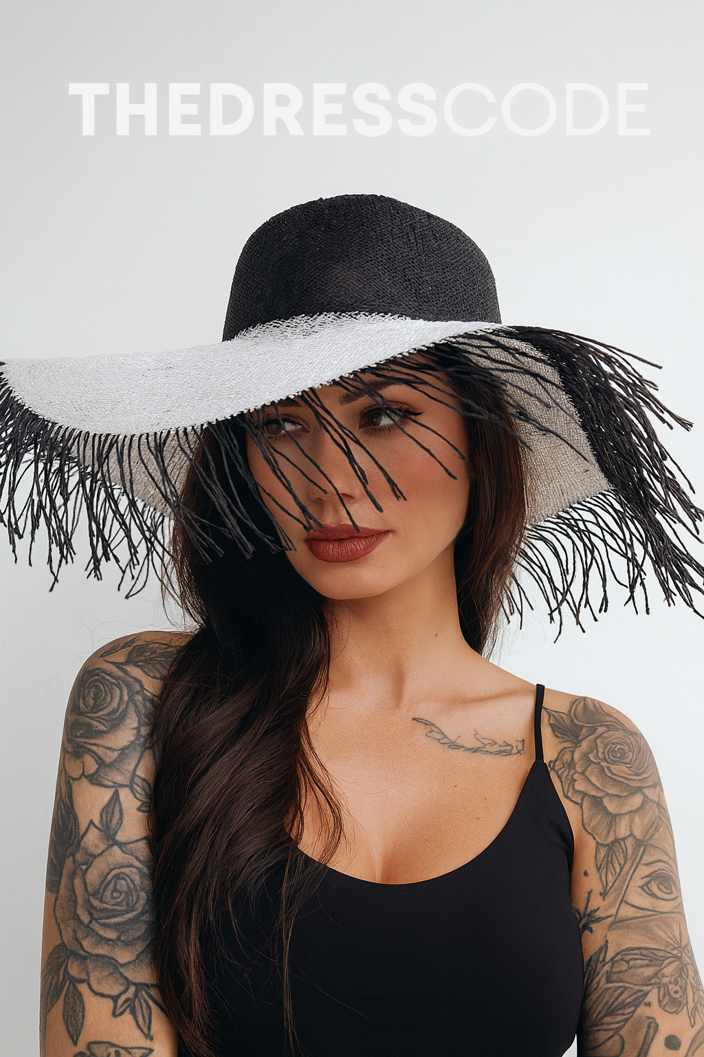 Дамска шапка Grey Ombre SS26-Thedresscode