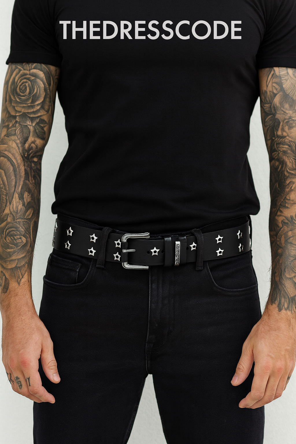 Мъжки колан Silver Stars SS25-Thedresscode