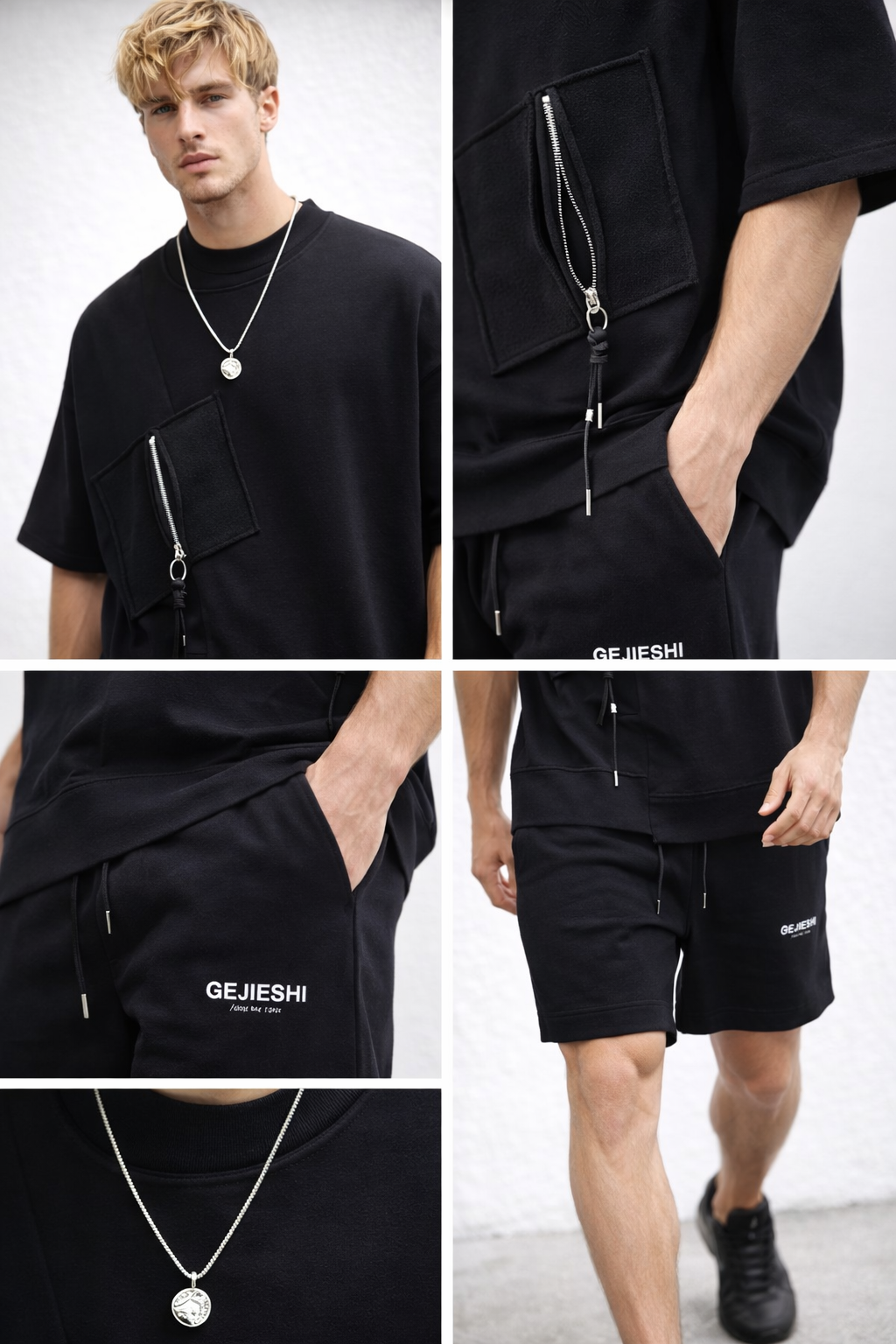 Мъжки комплект Geji Zip SS26