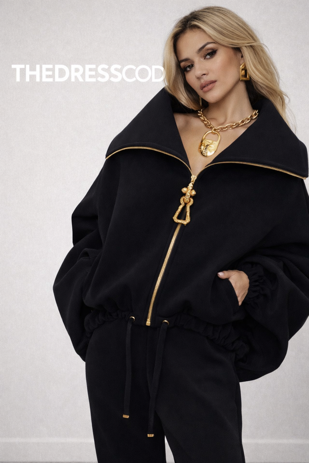 Дамско яке Rebel Chic Black SS26