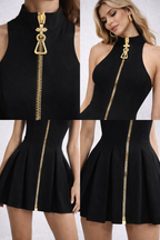 Дамска рокля ZIP NOIR Icon SS26