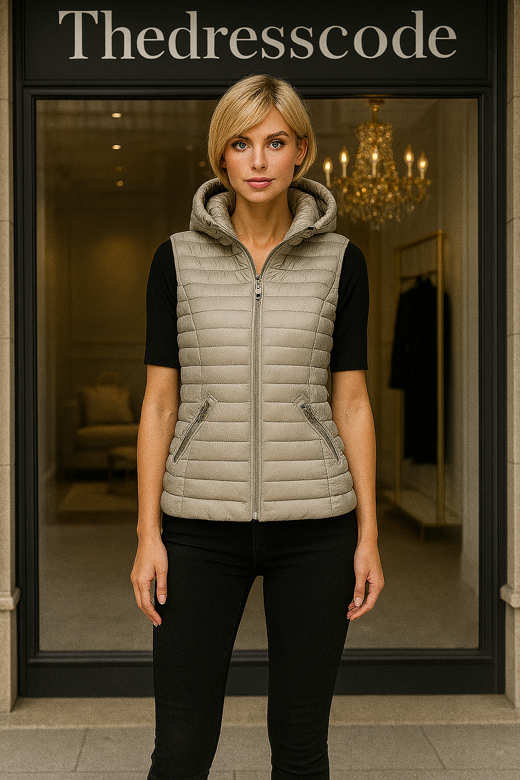 Дамски елек Sierra Shell FW 2026-Thedresscode