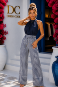 Дамски гащеризон Navy Breeze Striped SS26