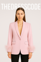 Дамски блейзър с пера SS26