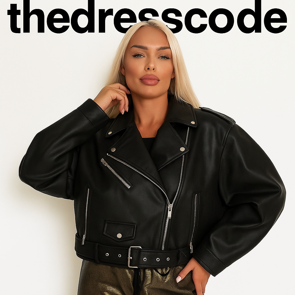 Дамско кожено яке Pretty Short SS 2026-Apparel & Accessories-Thedresscode