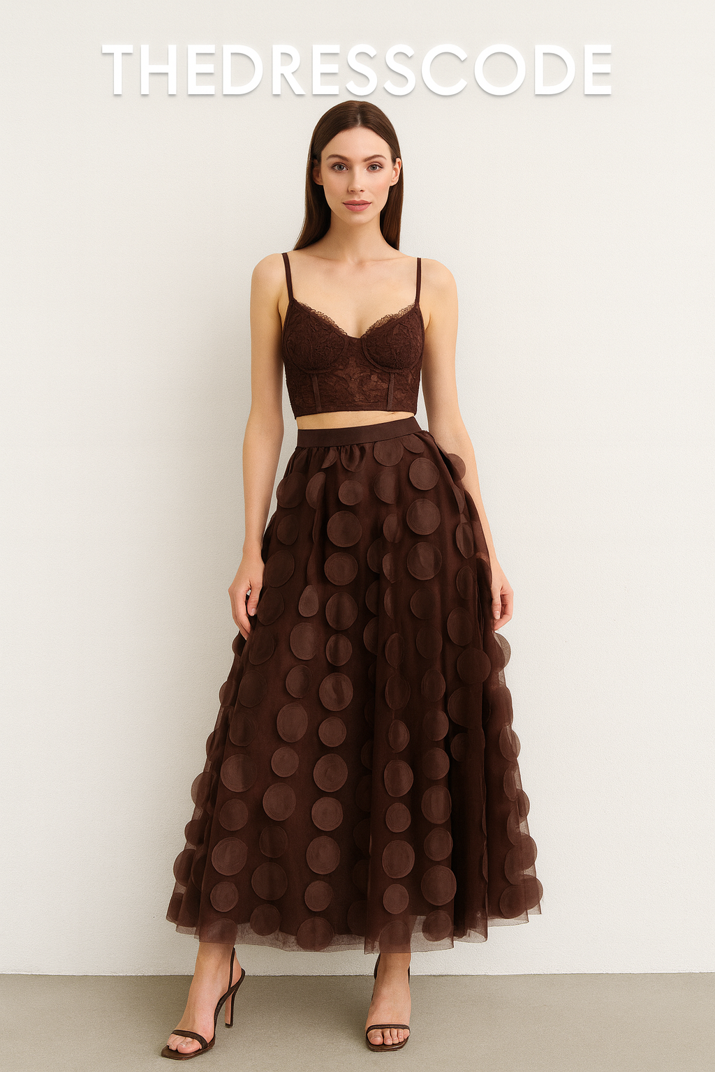 Дамски комплект Brown Icon SS26