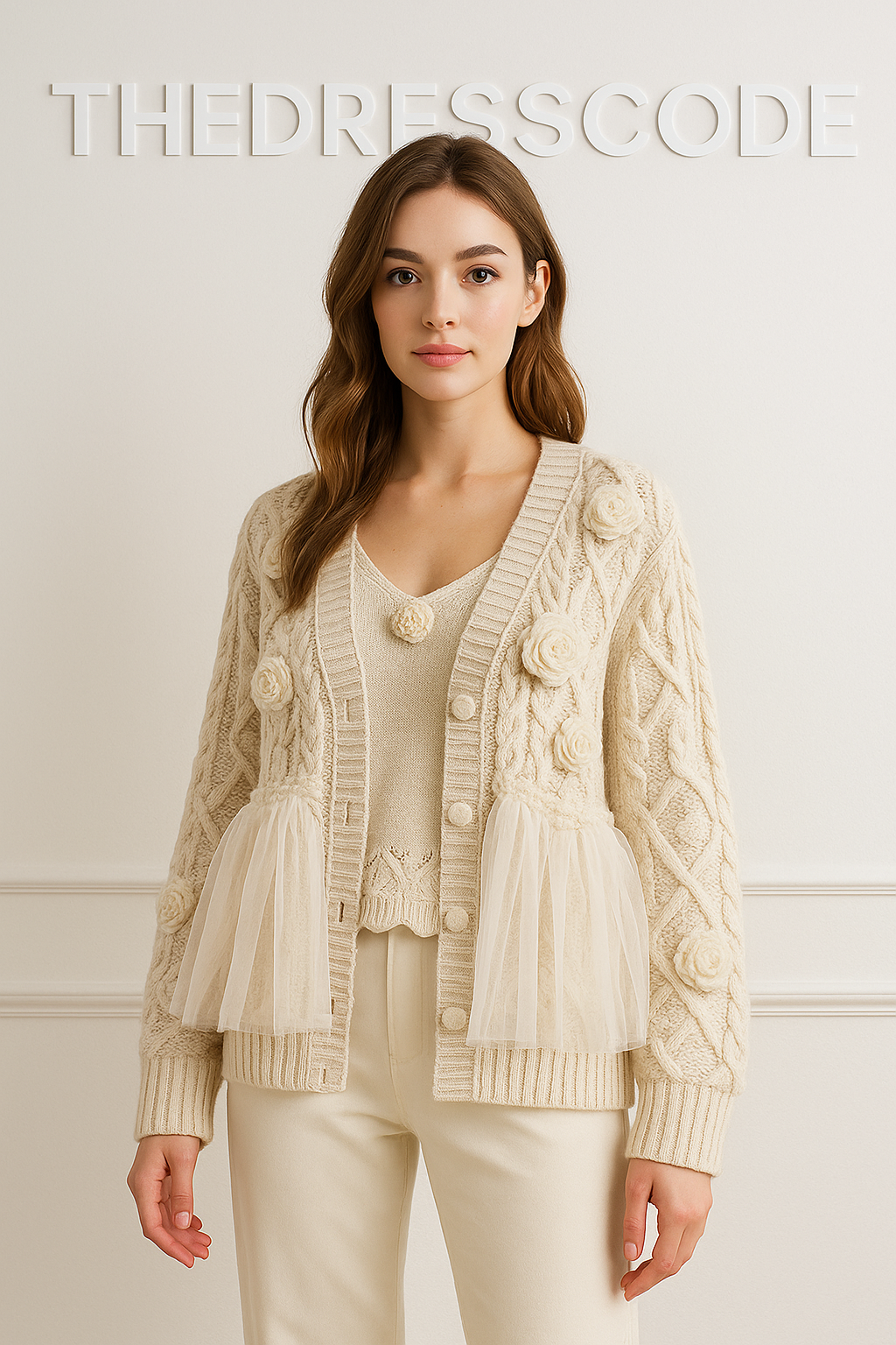 Дамска жилетка TULLE SS26