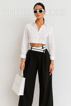 Дамски панталон Side AW 2026-Thedresscode