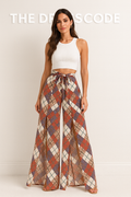 Дамски панталон Rustic Squares SS26