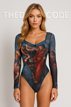 Дамско боди Divine Canvas SS26