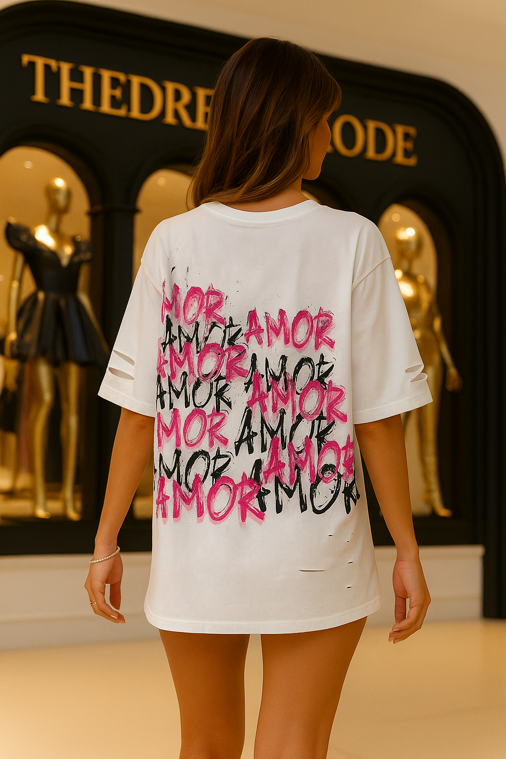 Дамска тениска Amor Amor FW 2026-Дамска тениска Amor Amor 24'-Thedresscode