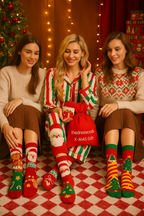 Комплект дамски чорапи Xmas 2026-Thedresscode
