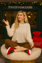 Дамски коледни чехли XMAS TREE 2026-Thedresscode