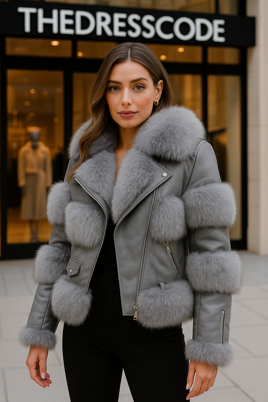 Дамско яке Glacier Elegance Fur FW 2026