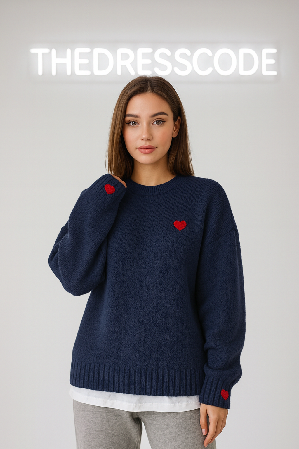 Дамски пуловер Tender Love FW 2026-Thedresscode