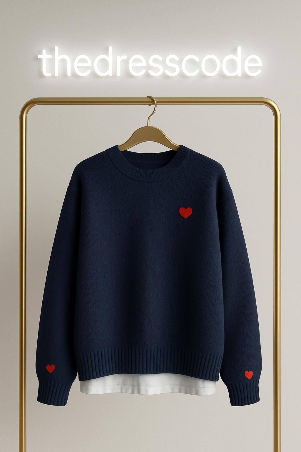 Дамски пуловер Tender Love FW 2026-Thedresscode