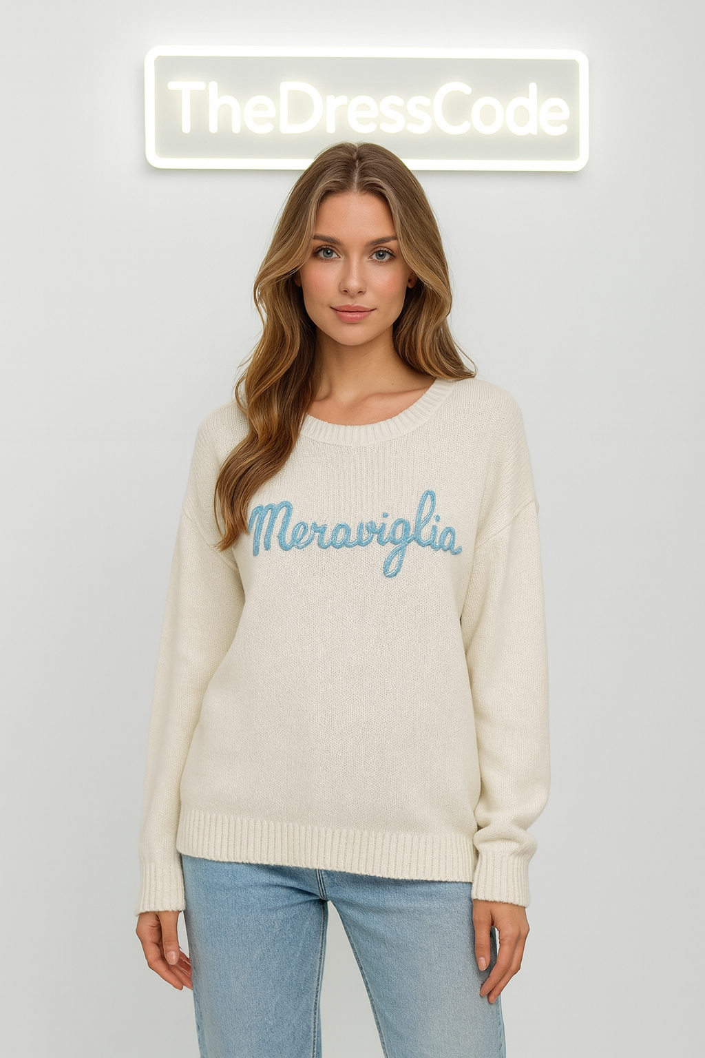 Дамски пуловер La Meraviglia FW 2026-Thedresscode