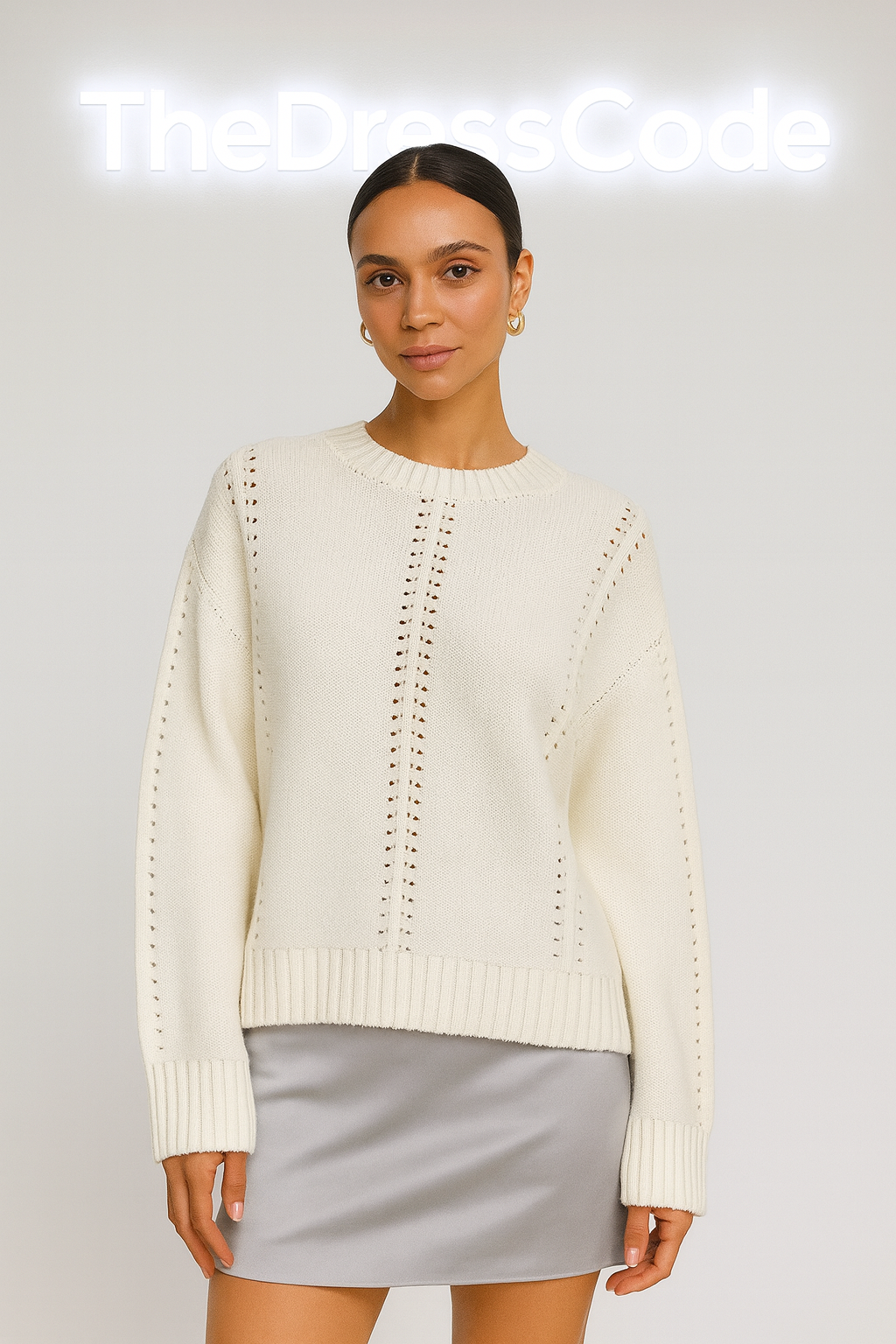 Дамски пуловер Chill & Chic FW 2026-Thedresscode