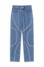 Дамски дънки Crystal Legs AW 2026