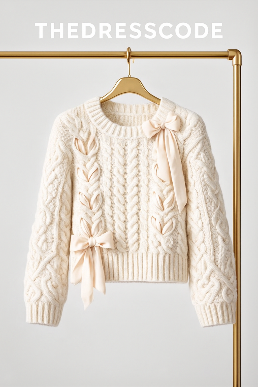 Дамски пуловер Fleur de Knit FW 2026-Thedresscode