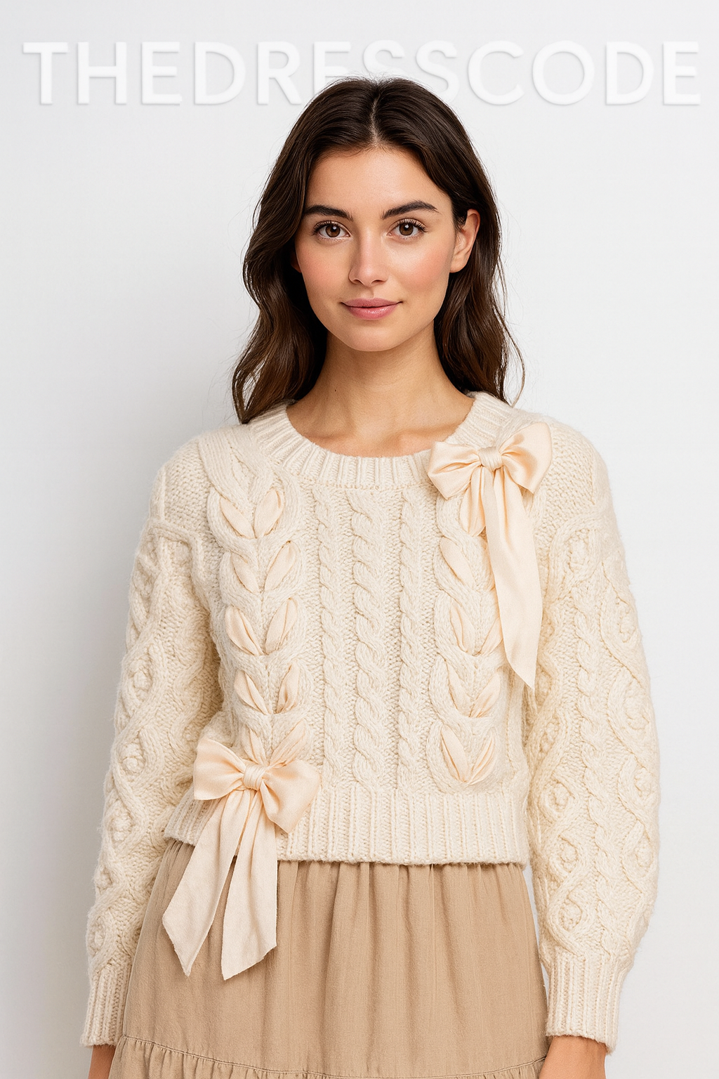 Дамски пуловер Fleur de Knit FW 2026-Thedresscode