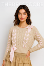 Дамски пуловер Fleur de Knit FW 2026-Thedresscode