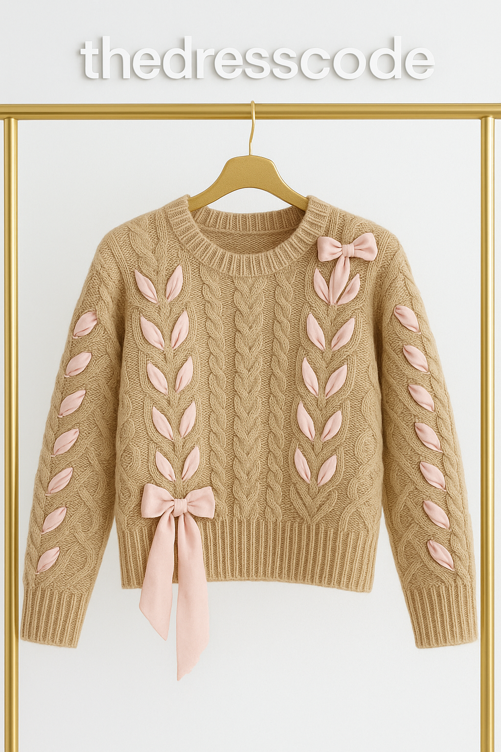 Дамски пуловер Fleur de Knit FW 2026-Thedresscode