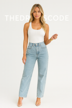 Дамски дънки Galaxy Glow FW 2026-Thedresscode