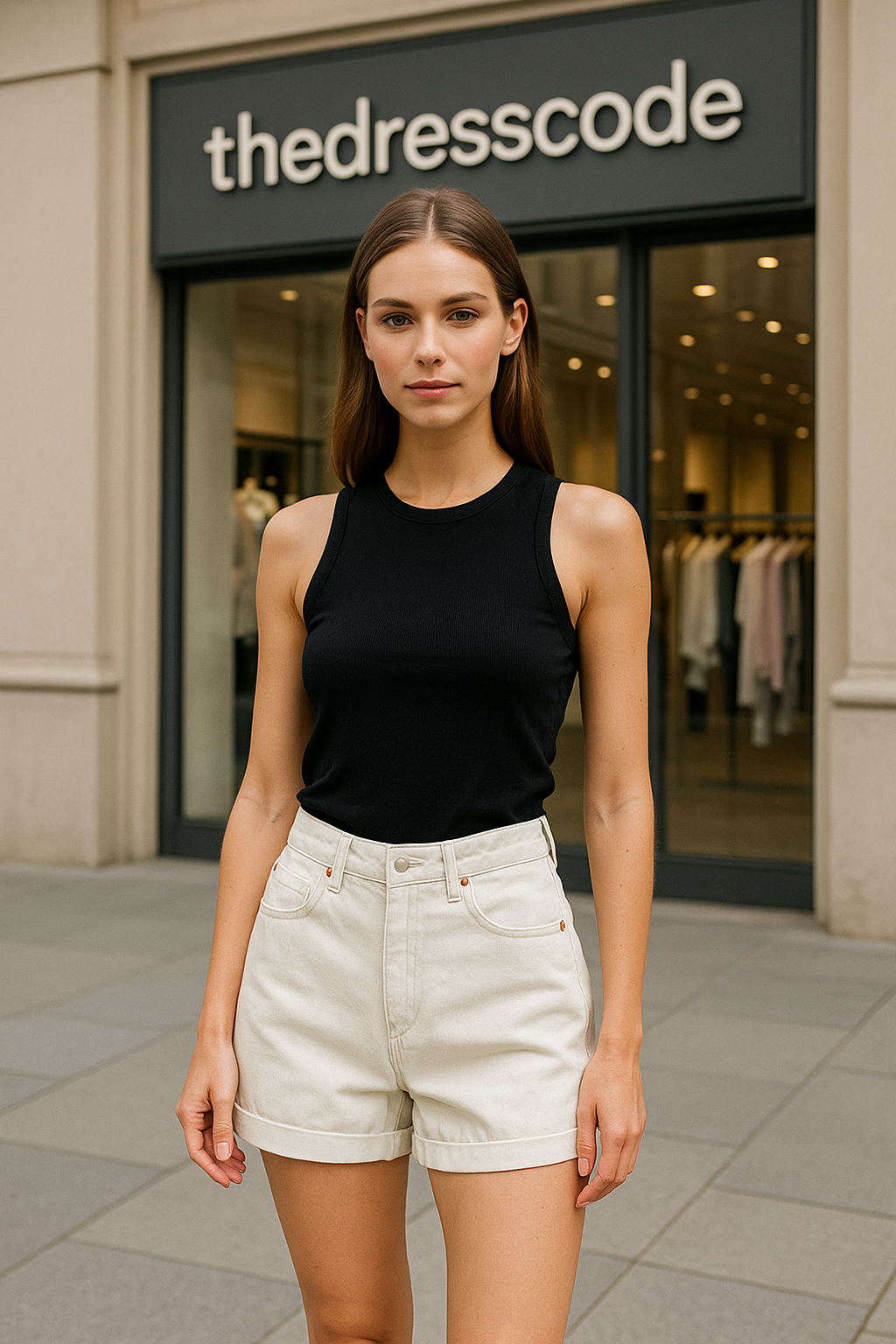 Дамски дънкови къси панталони Holley 24'-Дамски дънкови къси панталони Holley 24'-Thedresscode