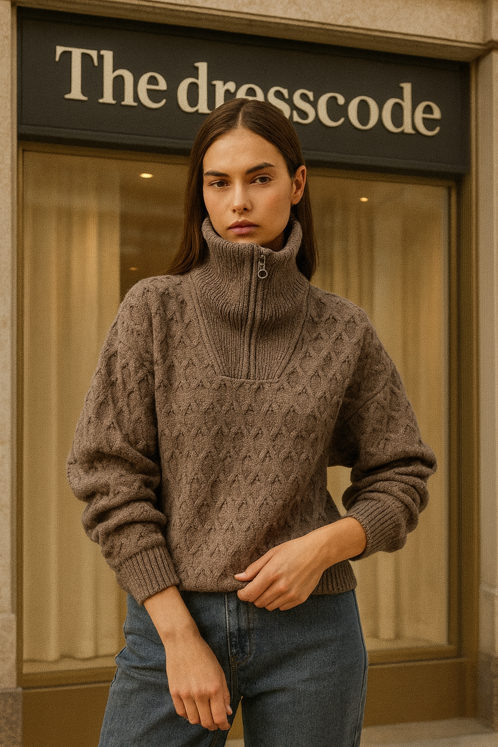 Дамски пуловер Arden Knit FW 2026-Thedresscode