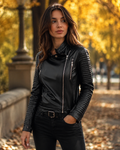 Дамско кожено яке Chloe SS 2026