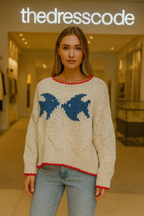 Дамски пуловер Skyfall FW 2026-Thedresscode